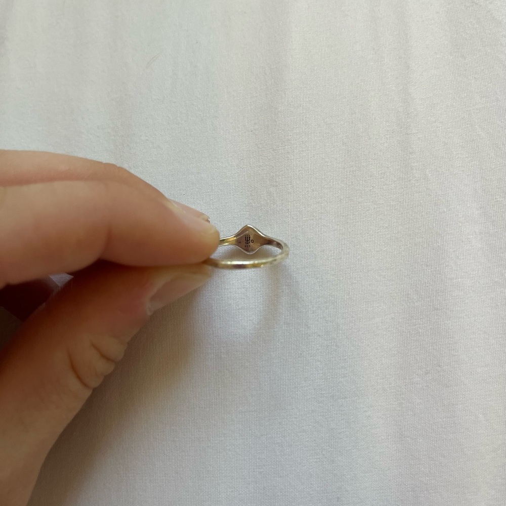 James avery silver initial ring - Picture 2 of 2
